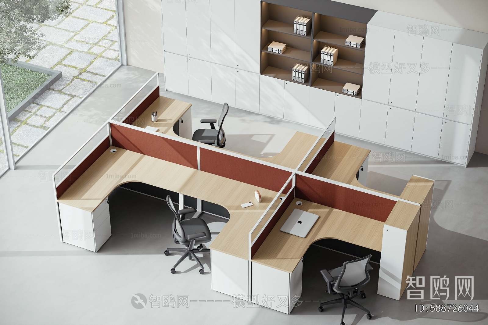 Modern Office Desk And Chair