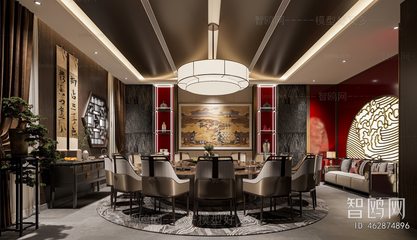 New Chinese Style Restaurant Box