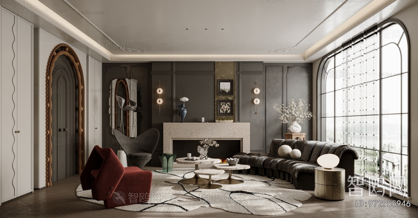 French Style A Living Room