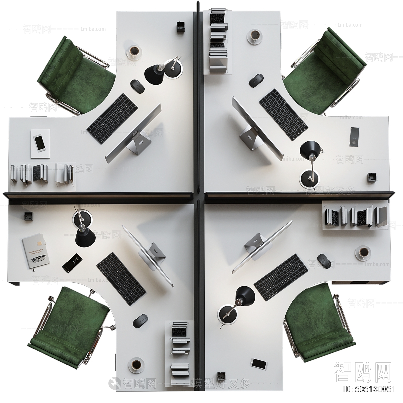 Modern Office Desk And Chair