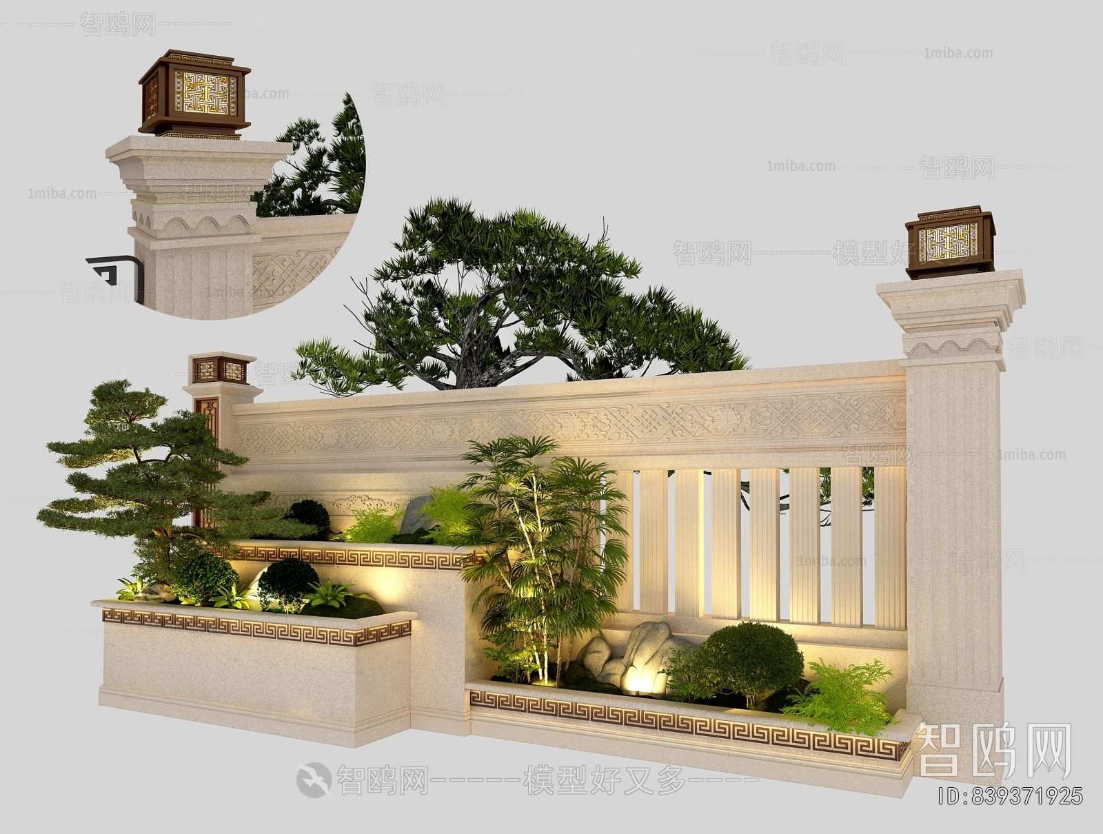 New Chinese Style Gate