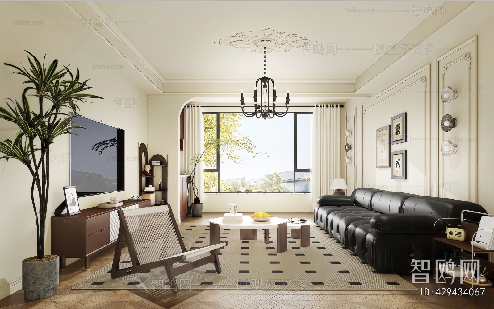 French Style A Living Room