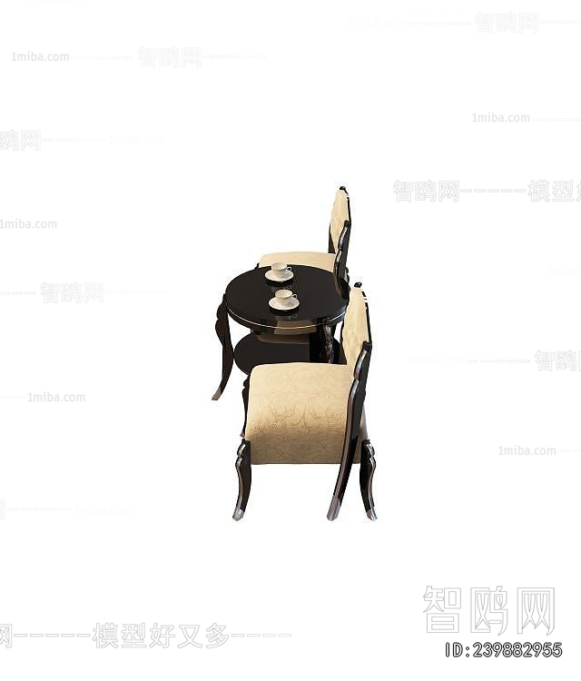 Simple European Style Lounge Chair