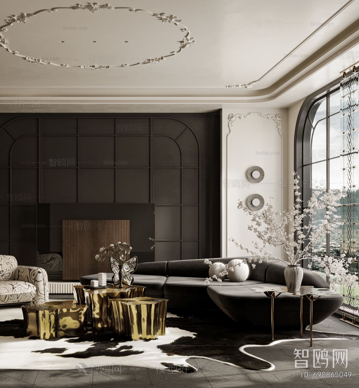 French Style A Living Room