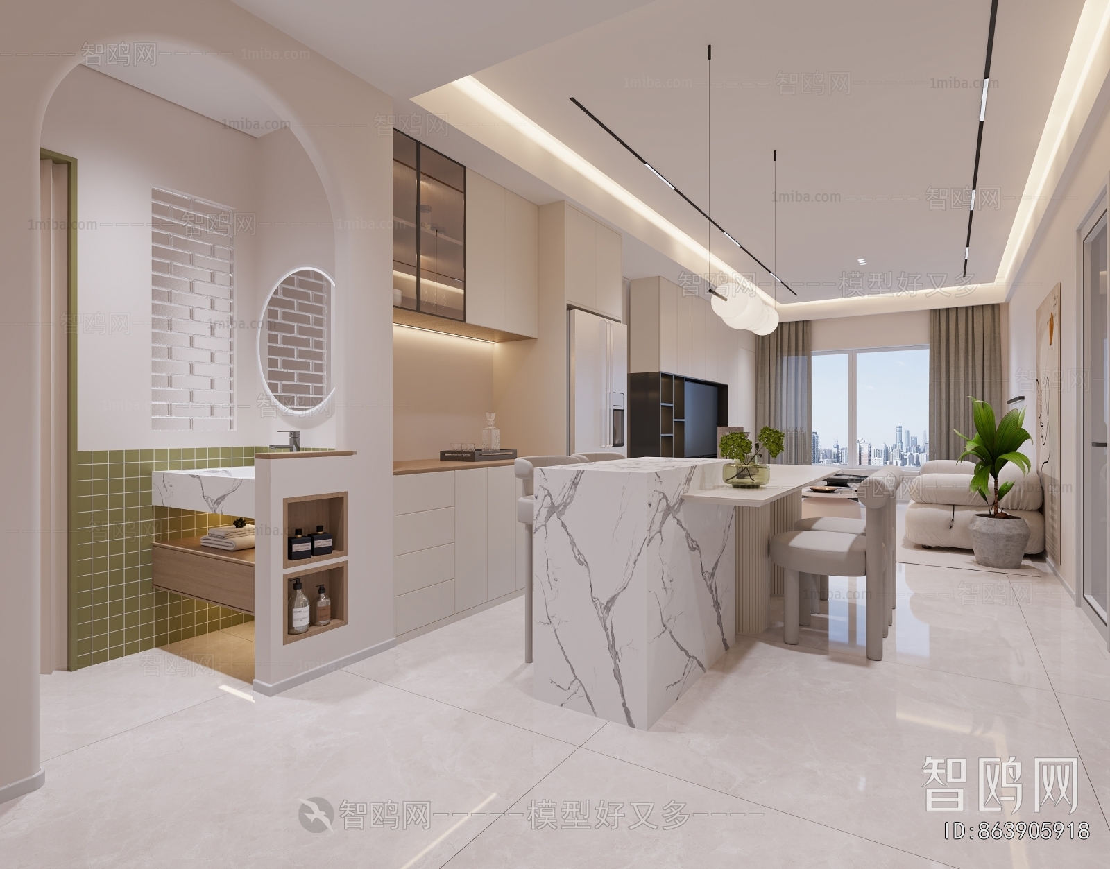 Modern A Living Room