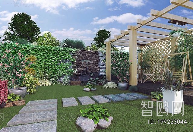 Modern Courtyard/landscape