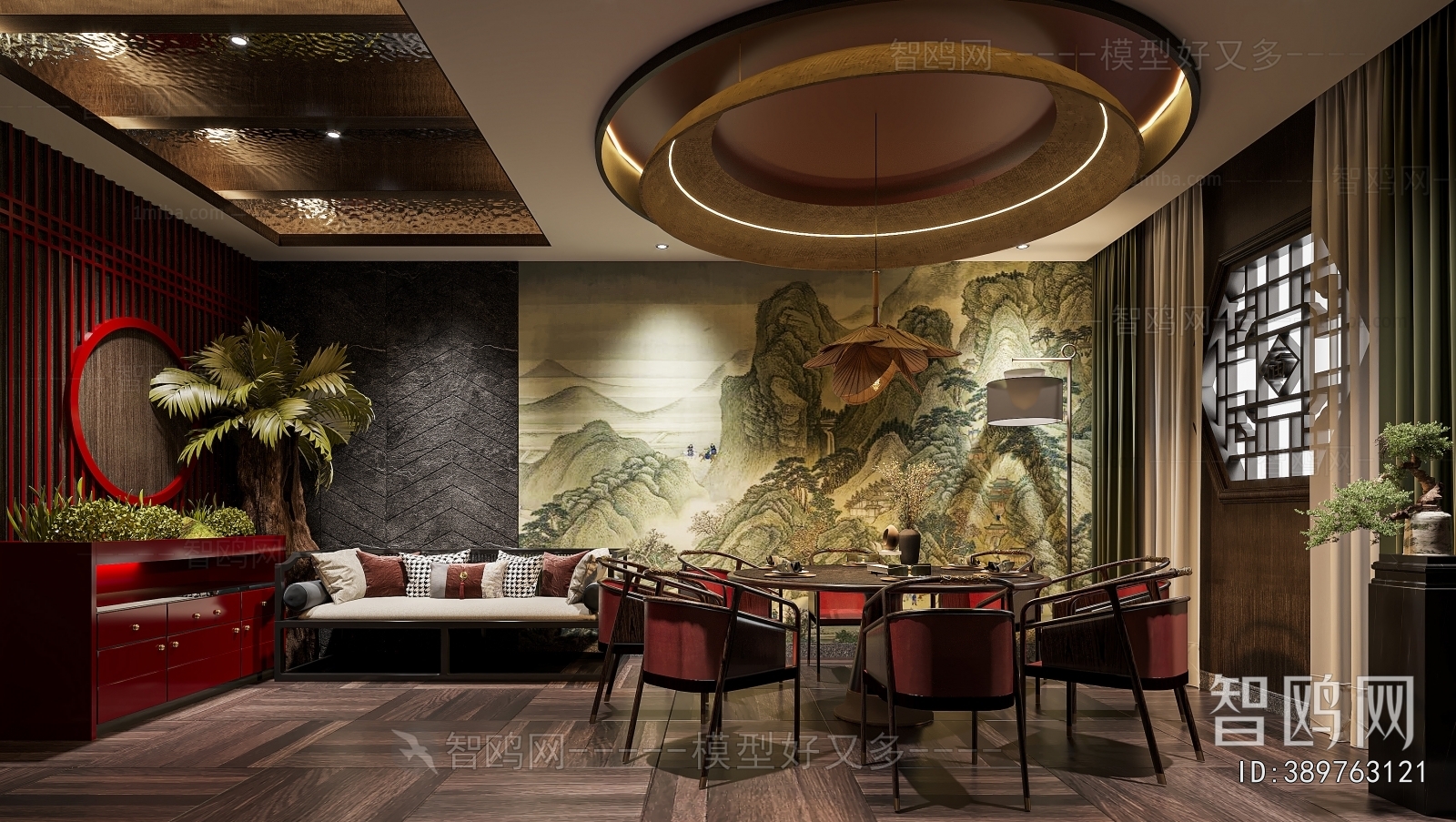 New Chinese Style Restaurant Box