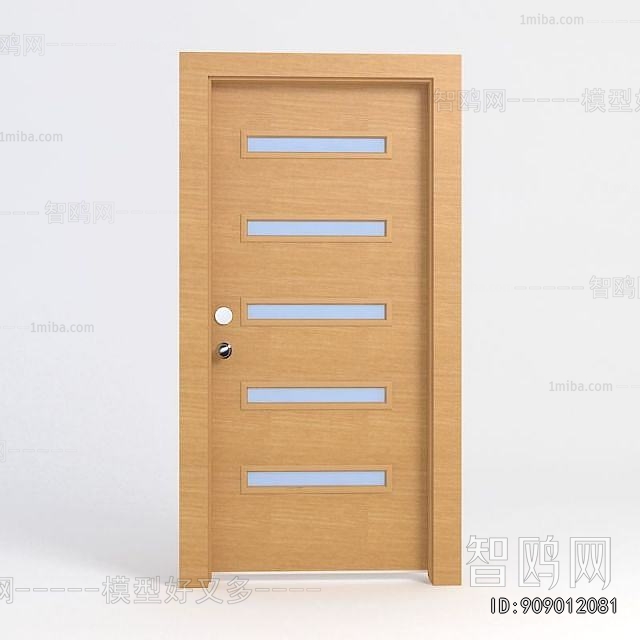 Modern Solid Wood Door