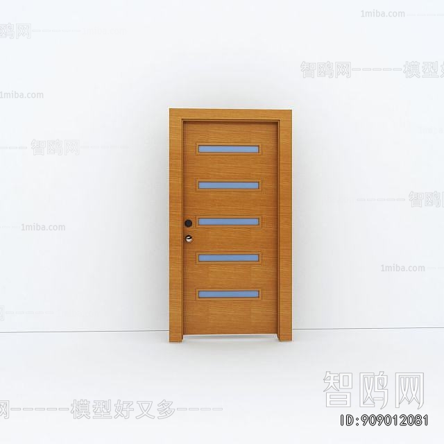 Modern Solid Wood Door