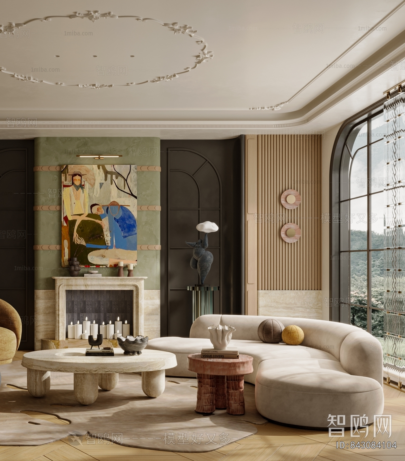 French Style A Living Room