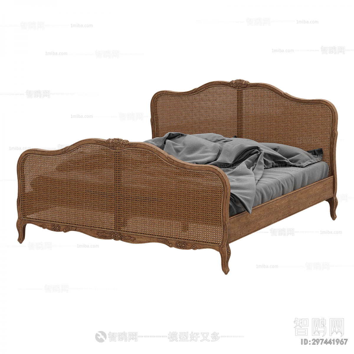 Nordic Style Double Bed
