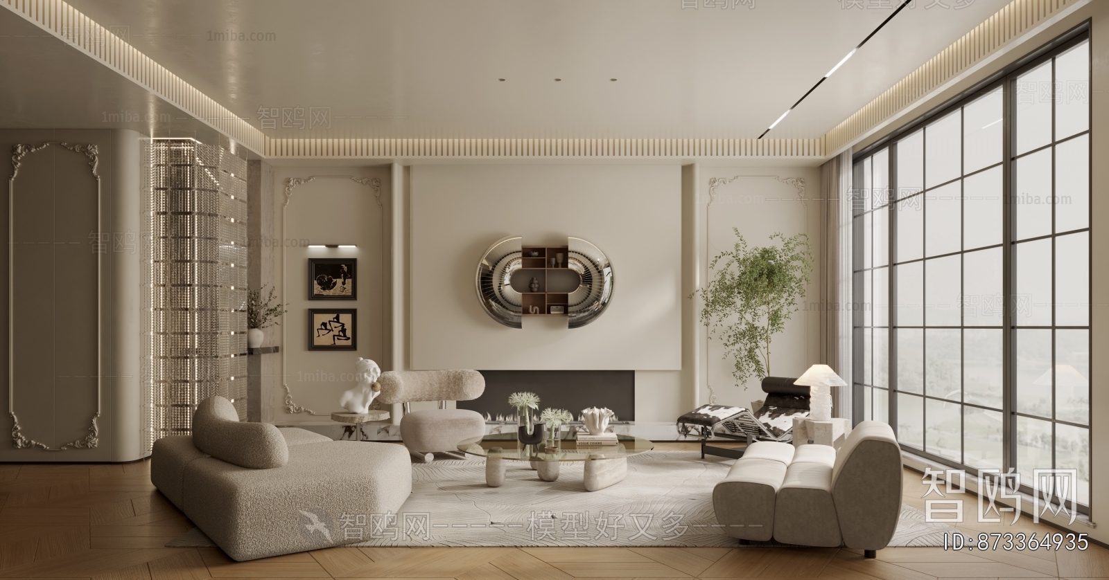 French Style A Living Room