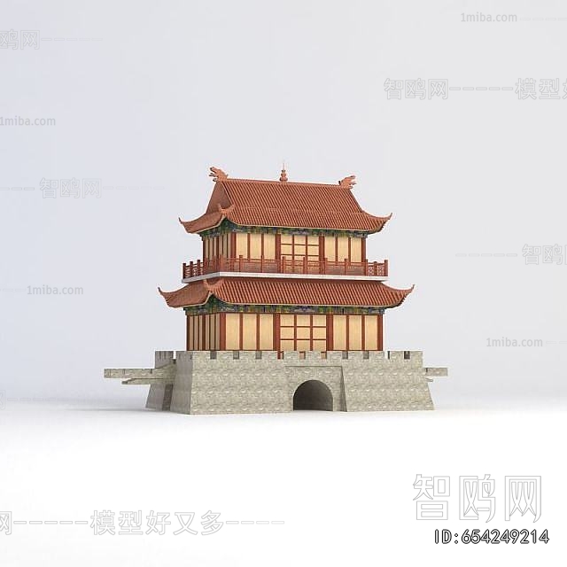Chinese Style Ancient Architectural Buildings