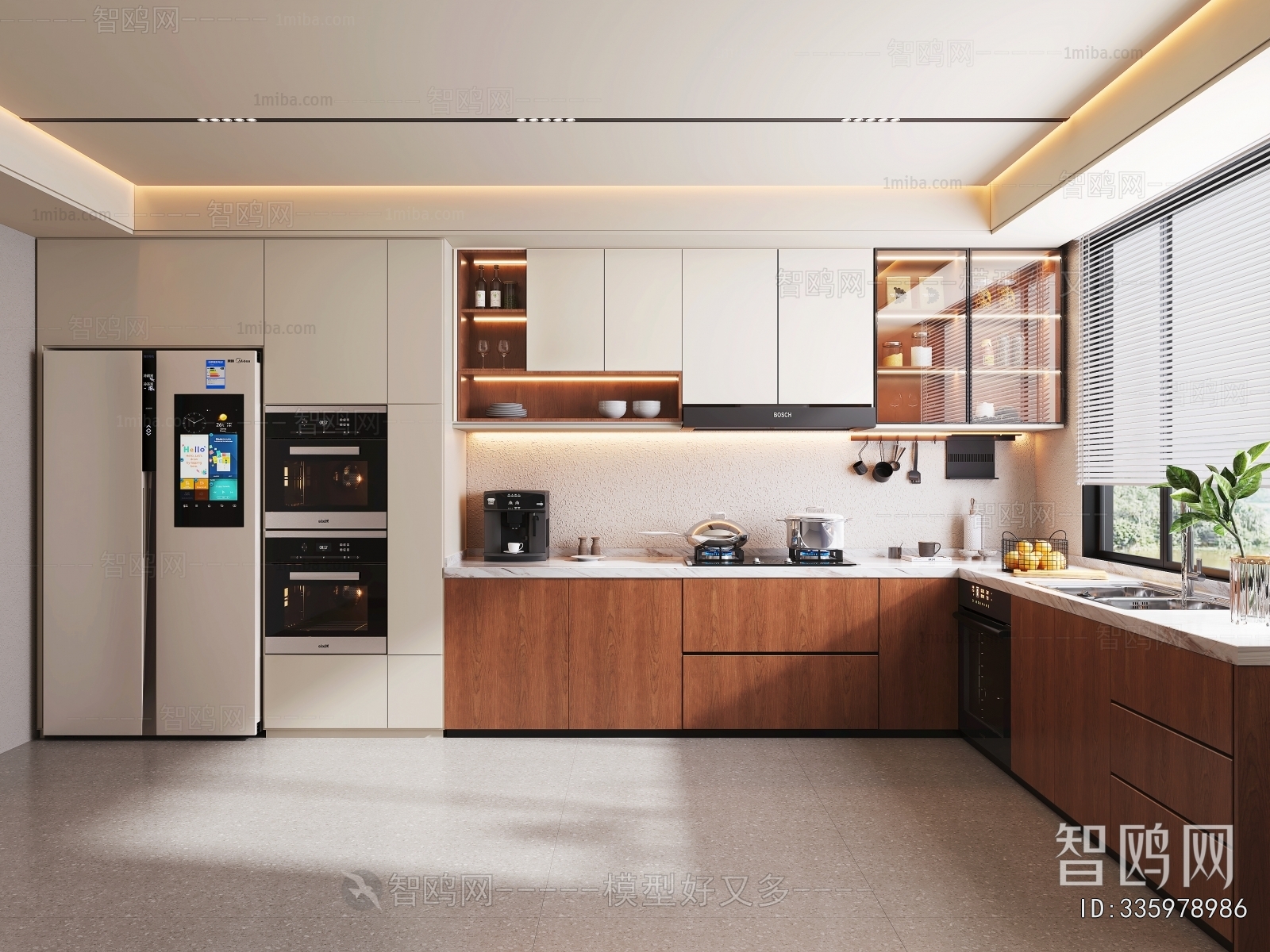 Modern The Kitchen