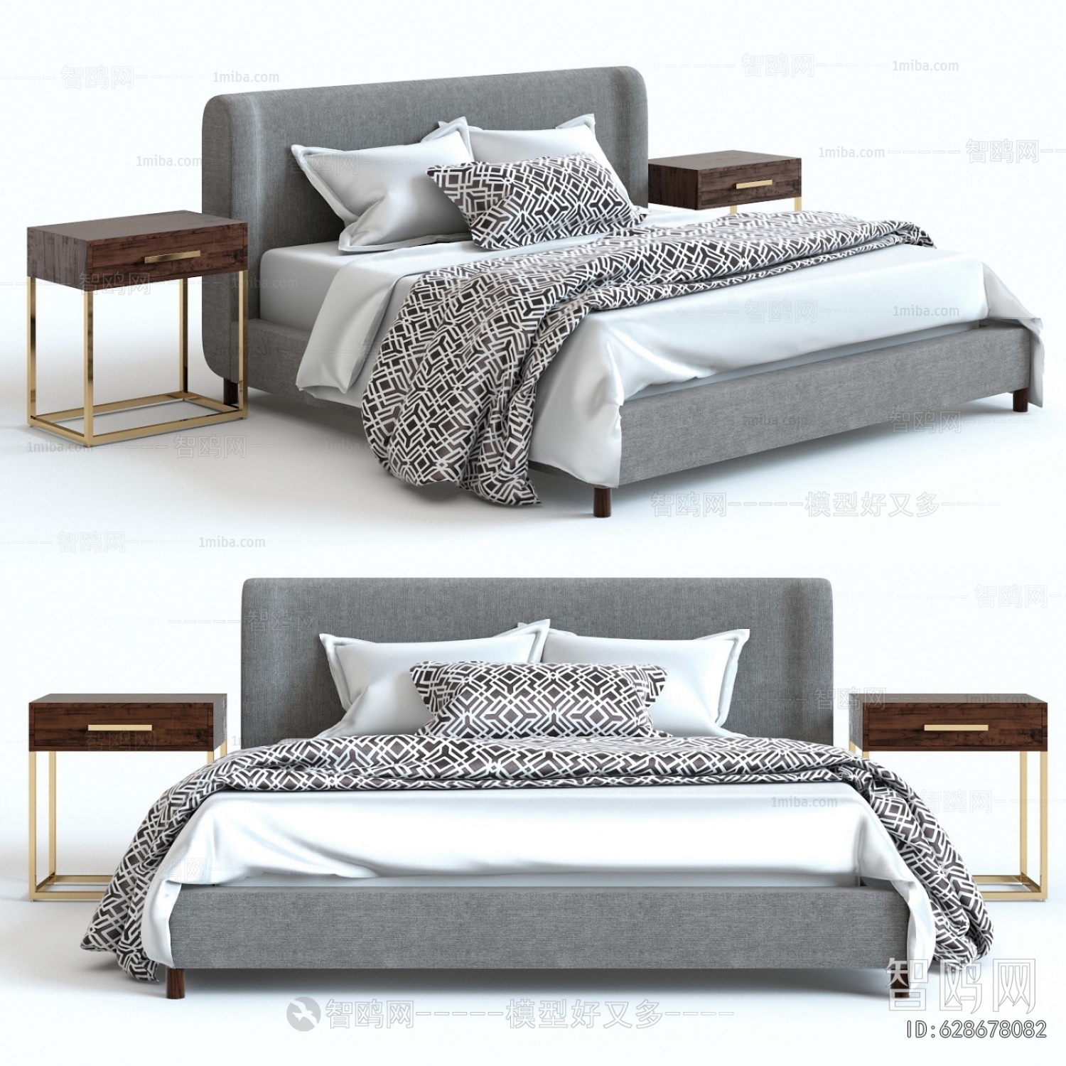 Modern Double Bed
