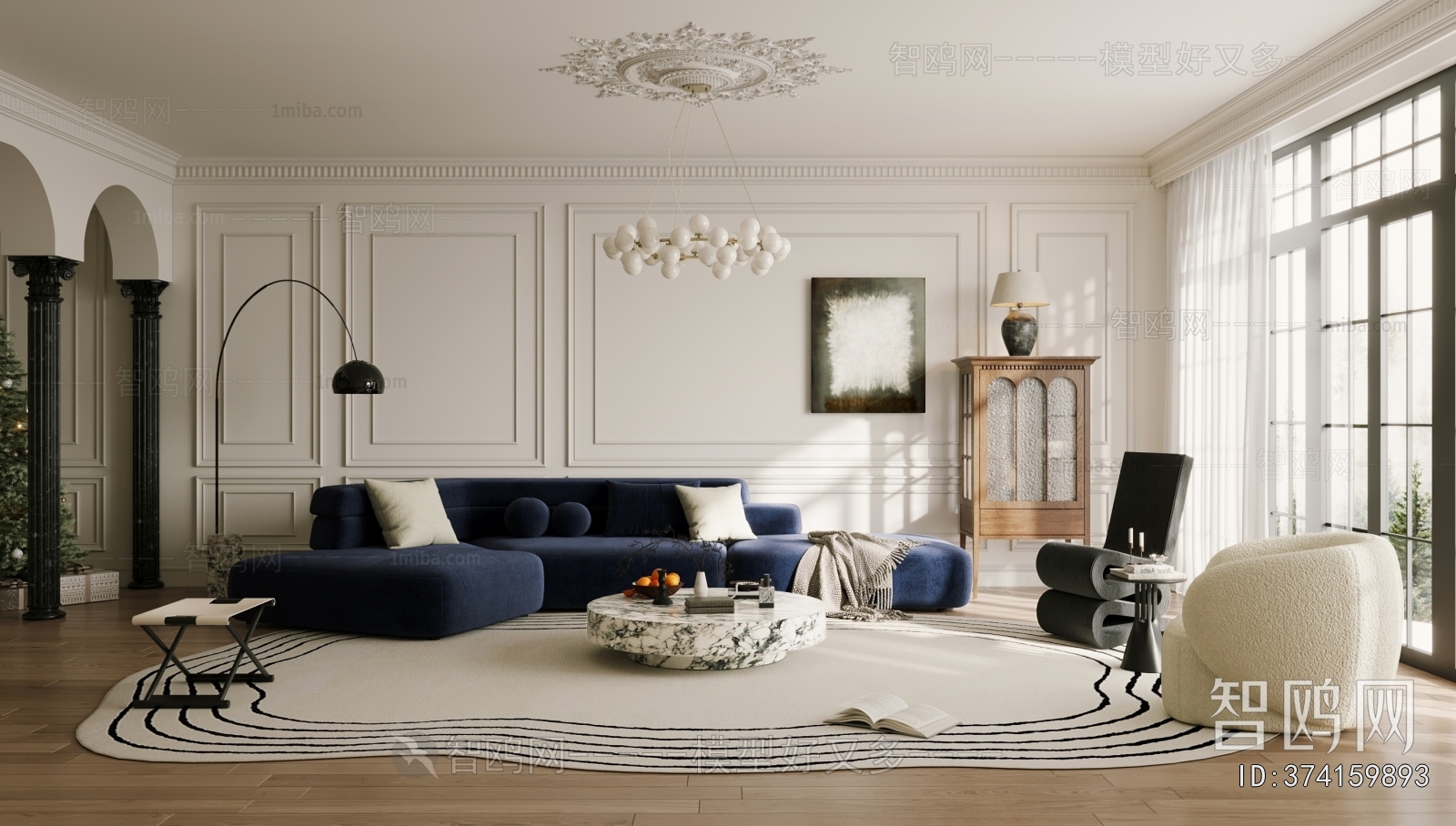 French Style A Living Room