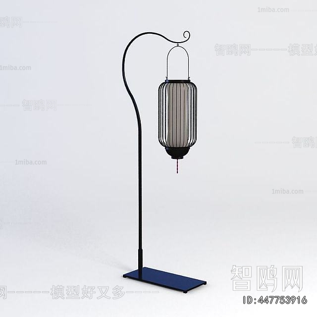 New Chinese Style Floor Lamp