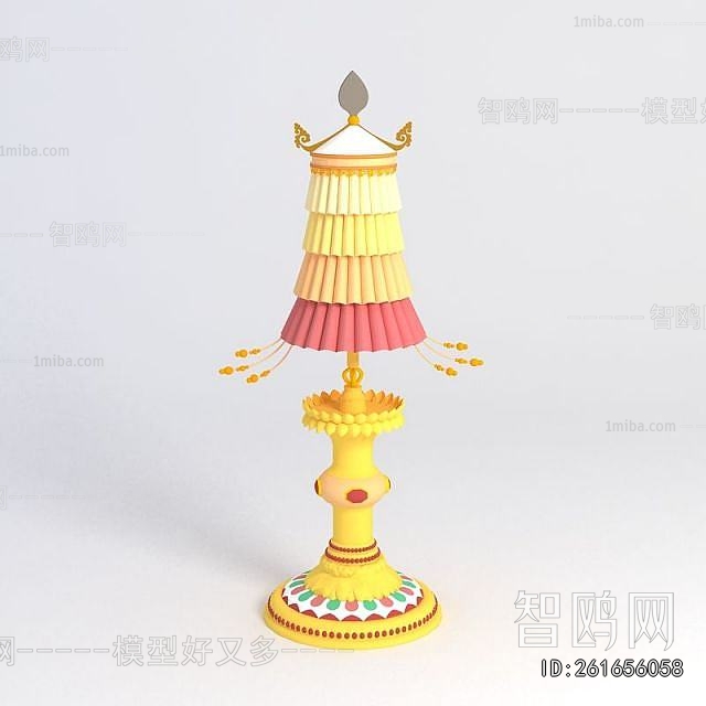 New Chinese Style Sculpture Sketch