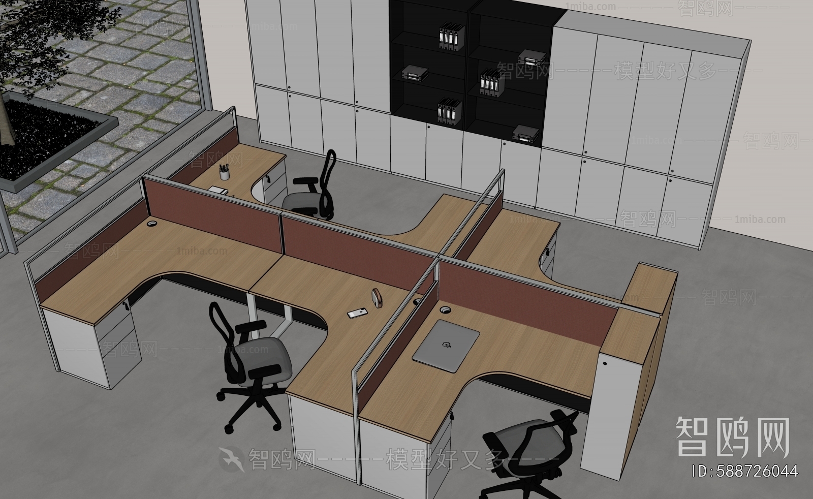 Modern Office Desk And Chair