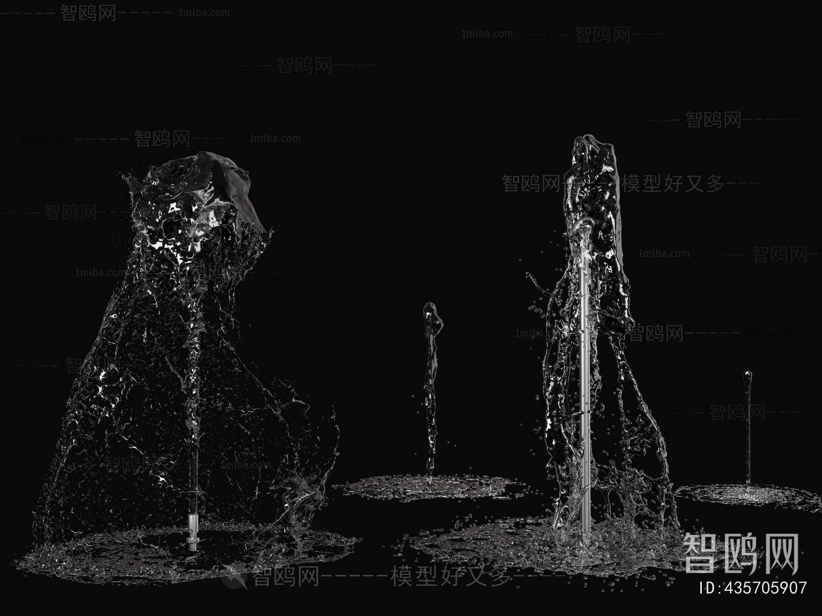 Modern Rockery Waterscape