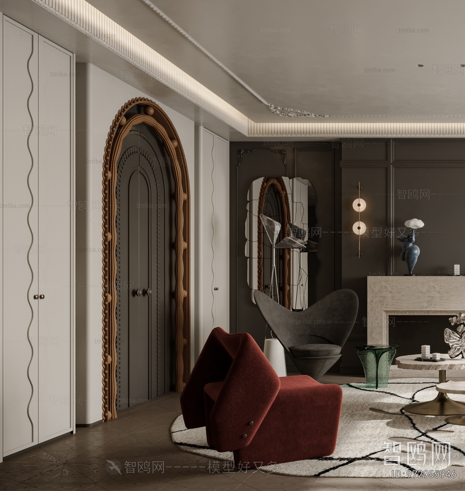 French Style A Living Room