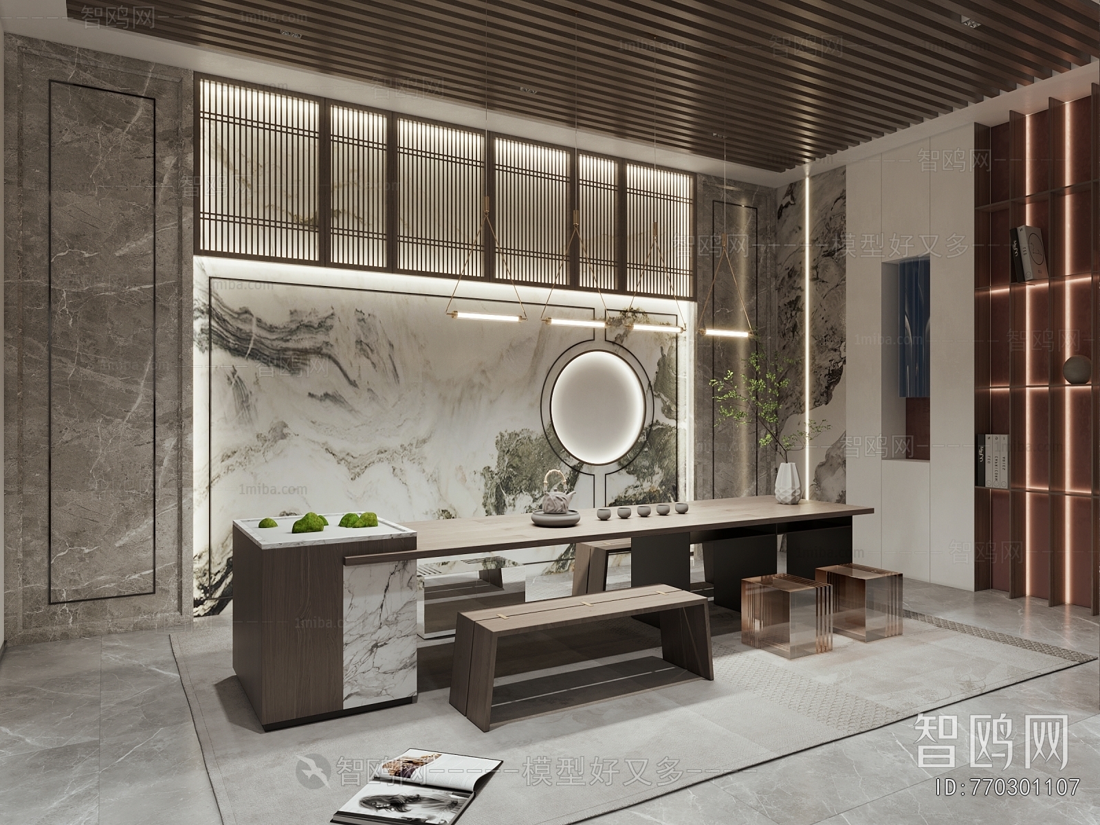 Modern Mix And Match Styles Club Space