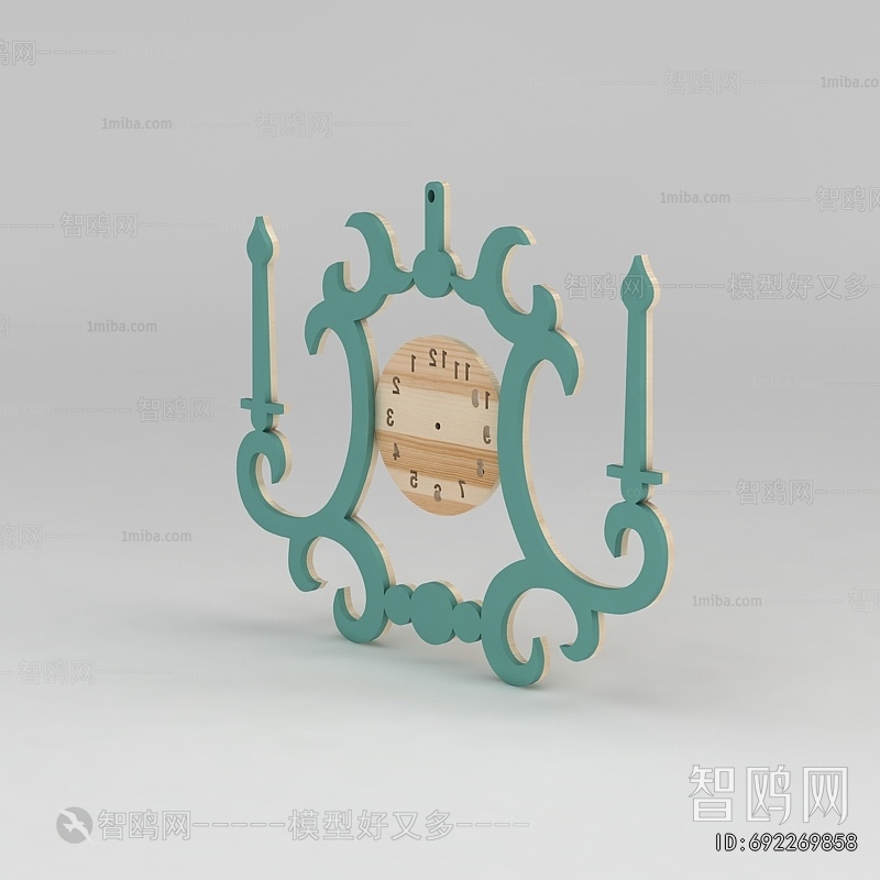 Simple European Style Wall Clock