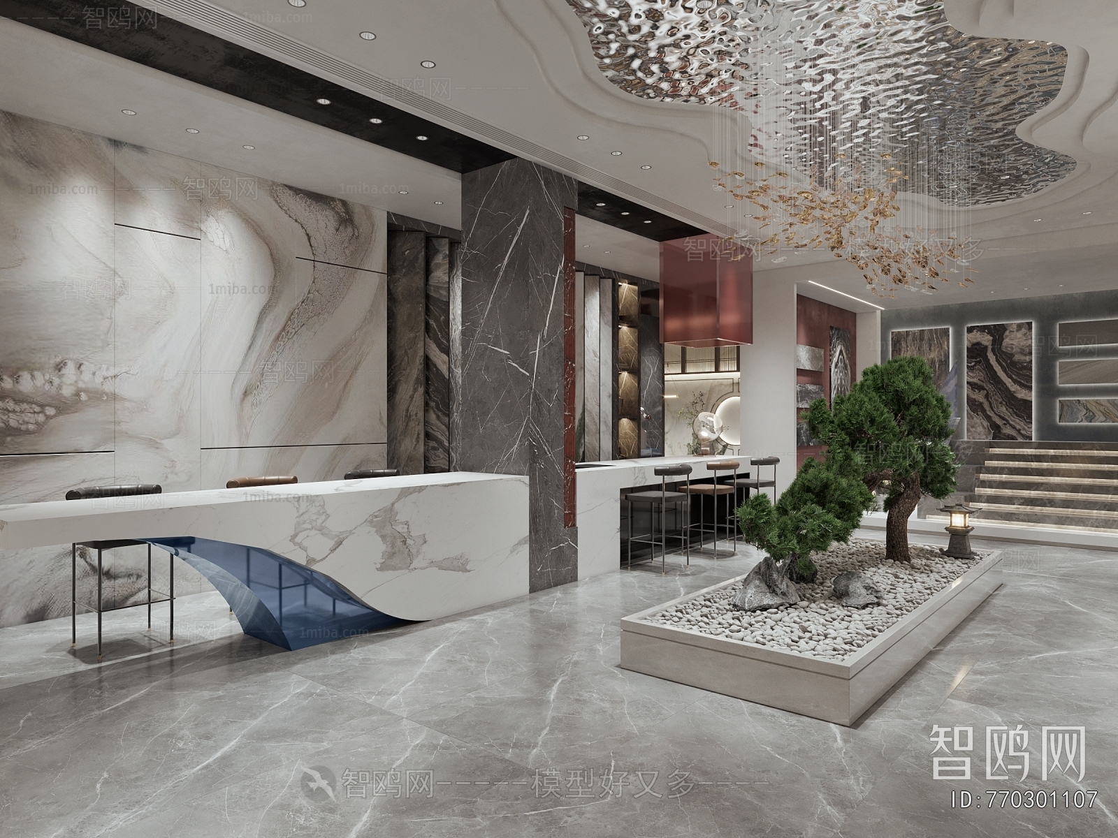 Modern Mix And Match Styles Club Space