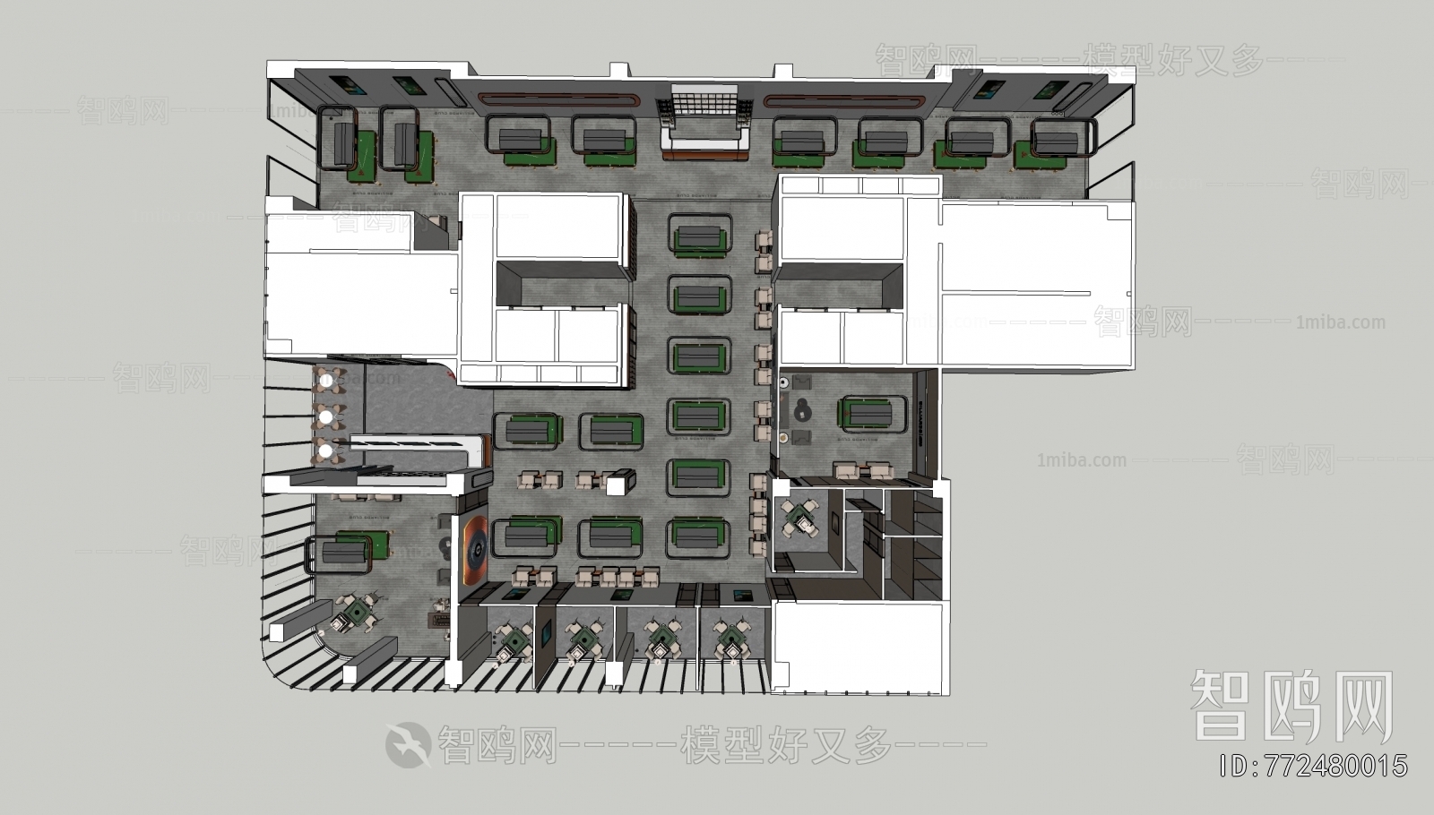 Modern Billiard Room
