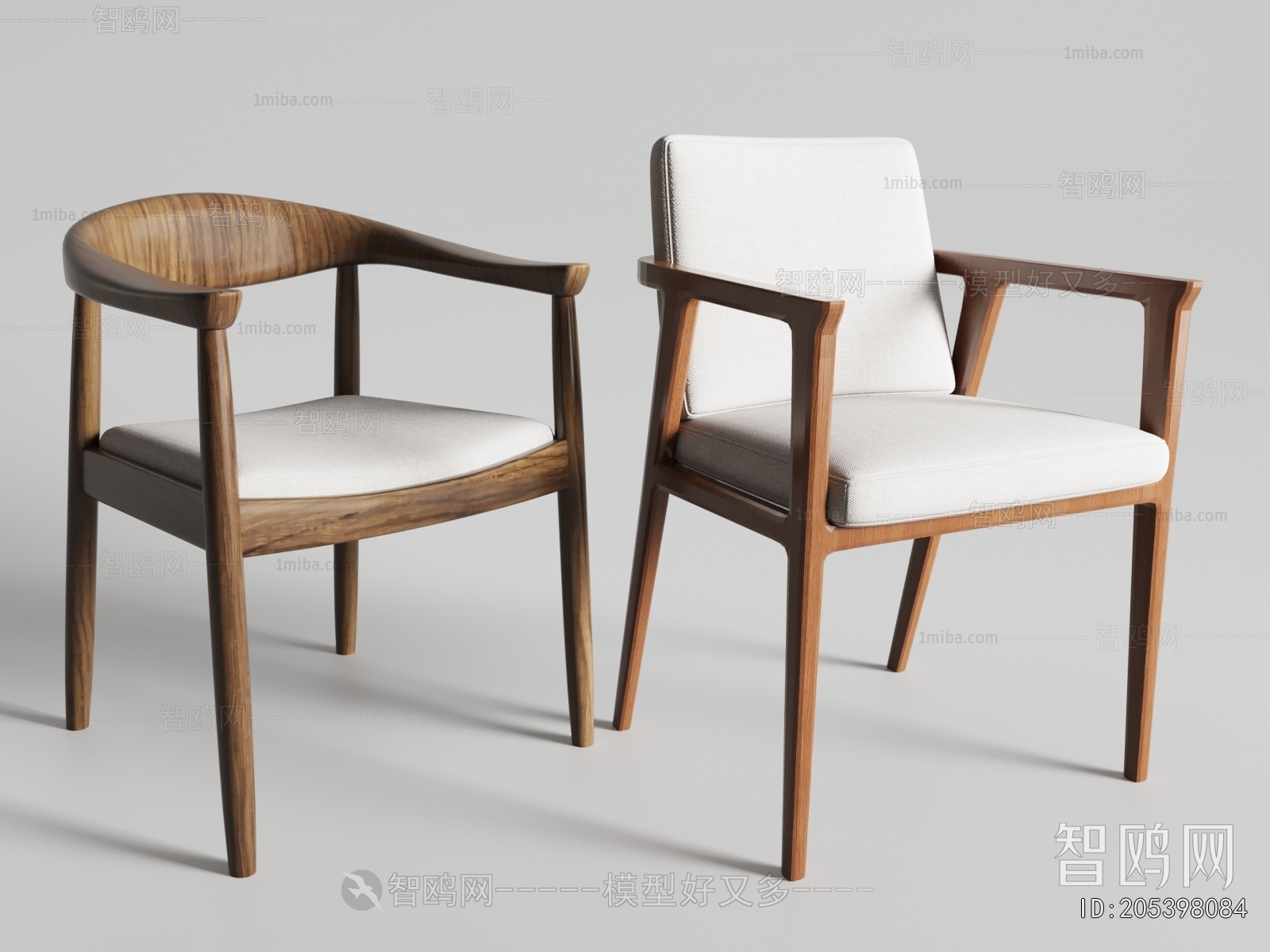New Chinese Style Lounge Chair