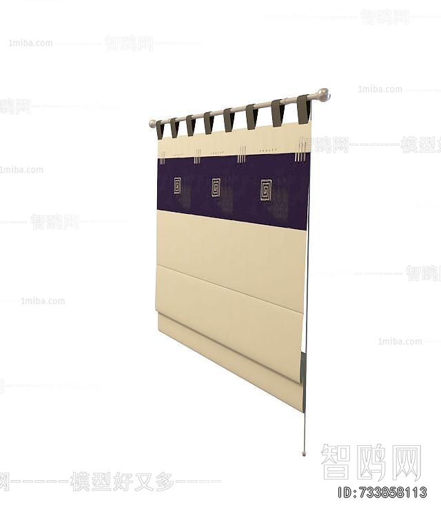 Modern Roman Curtain