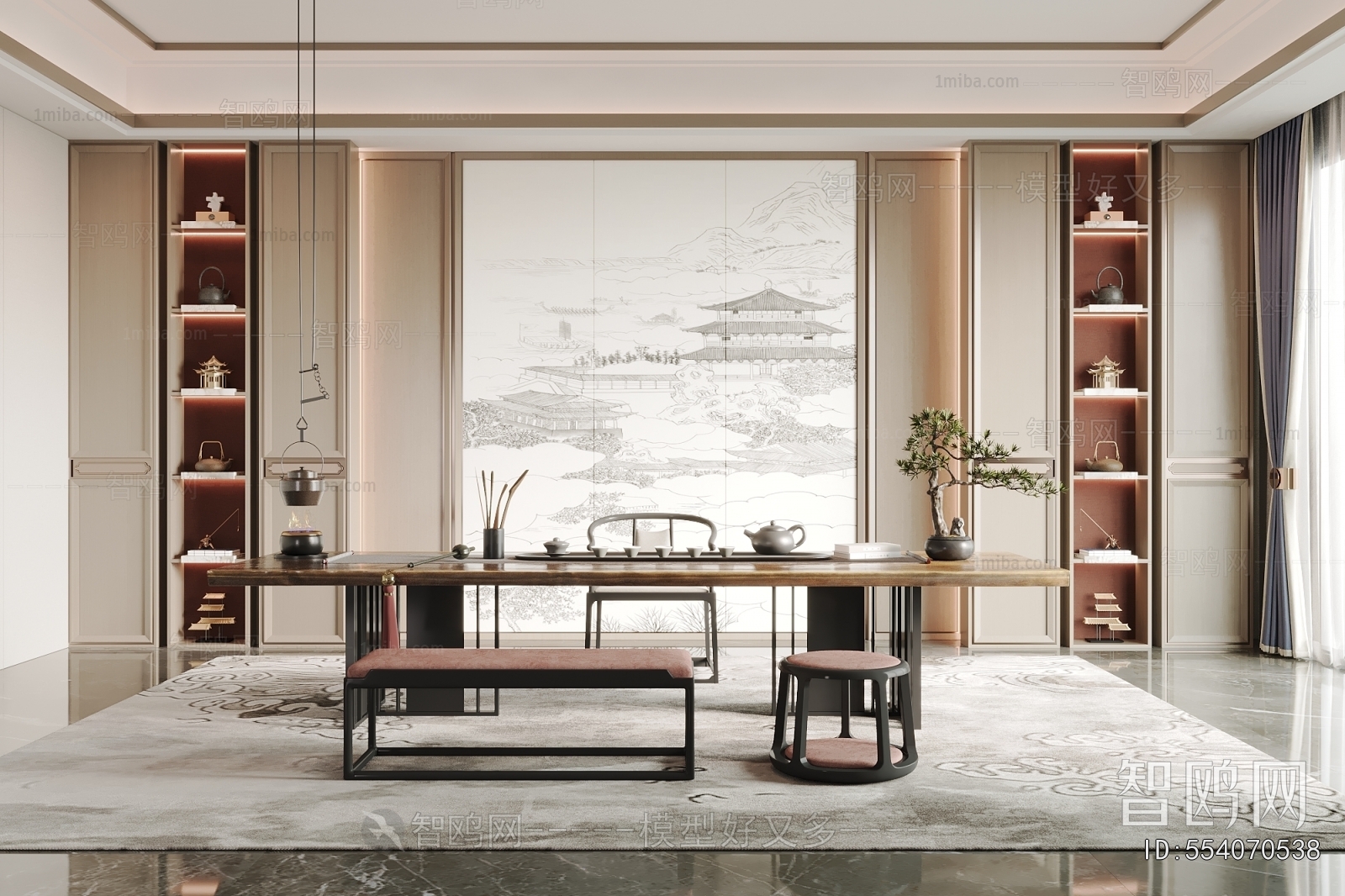 New Chinese Style Tea House