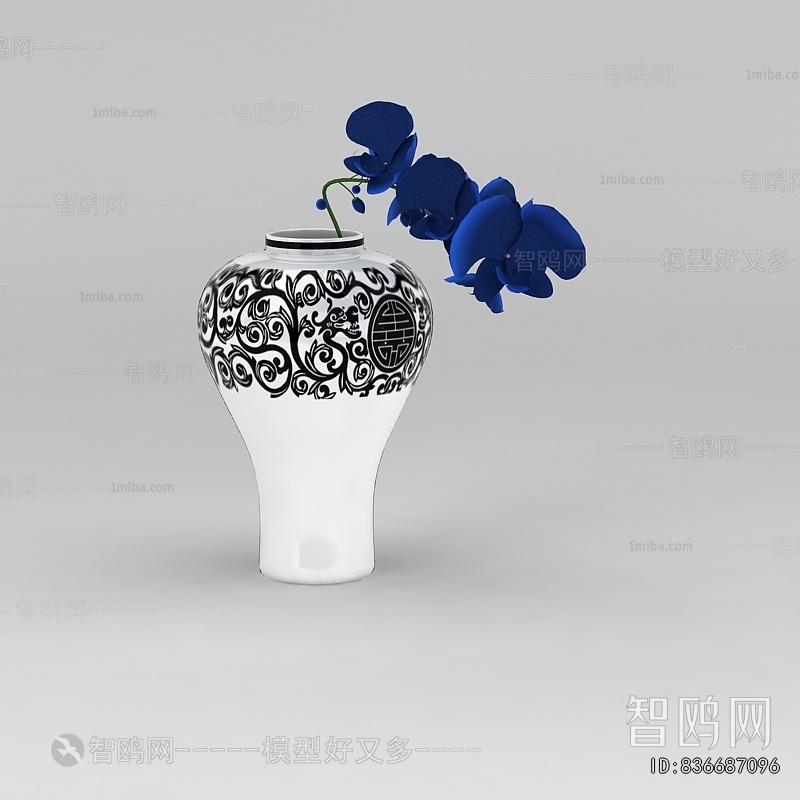 New Chinese Style Flower Arrangement