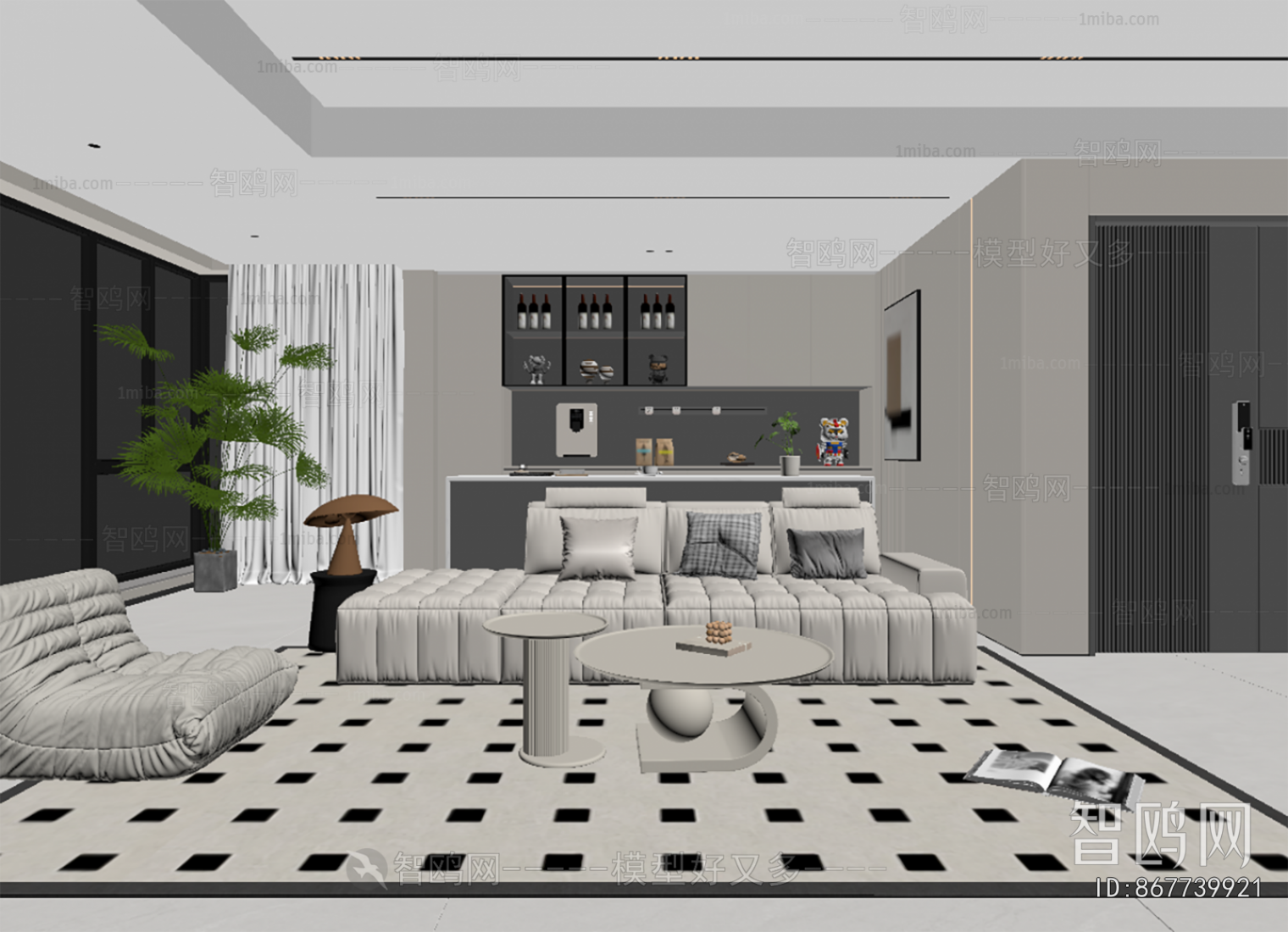 French Style A Living Room