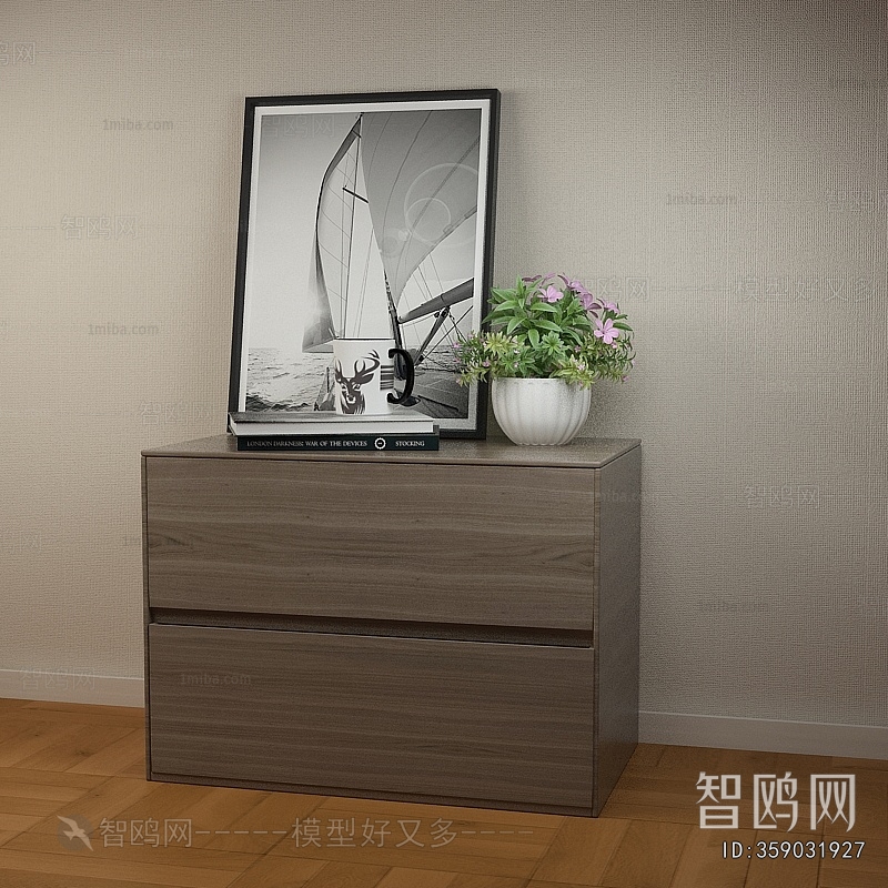 Modern Bedside Cupboard