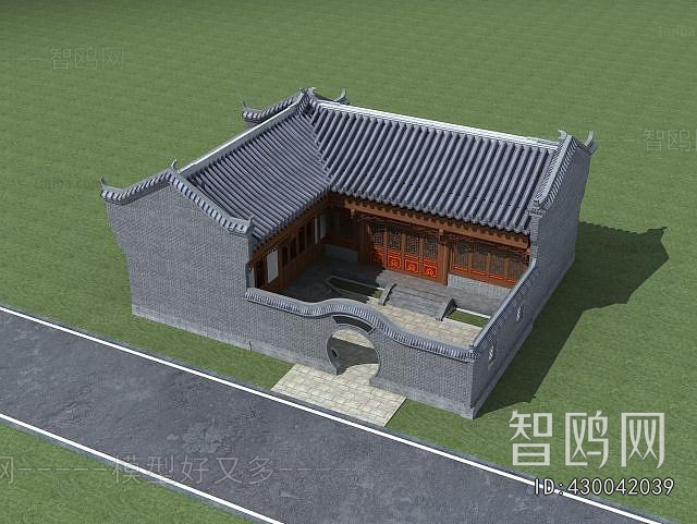 Chinese Style Residential Building