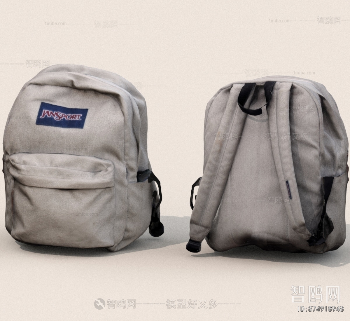Modern Backpack And Backpack