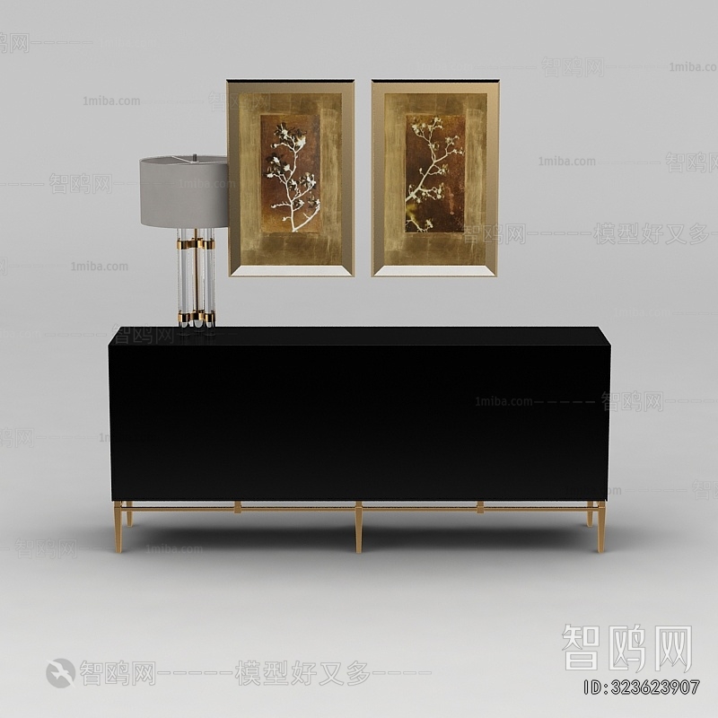 New Chinese Style TV Cabinet