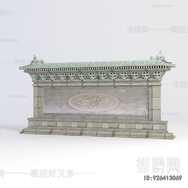 Chinese Style Landscape Wall