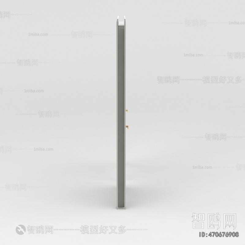 Simple European Style Single Door