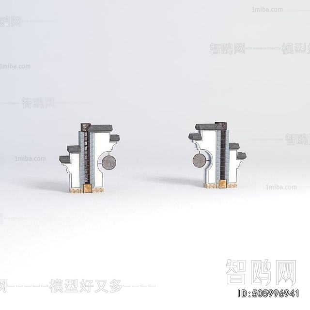 New Chinese Style Gate