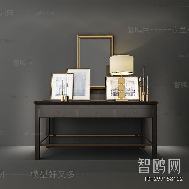 New Chinese Style Side Cabinet