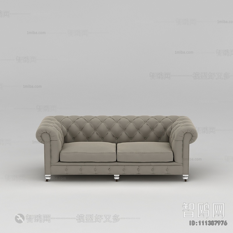 Simple European Style A Sofa For Two