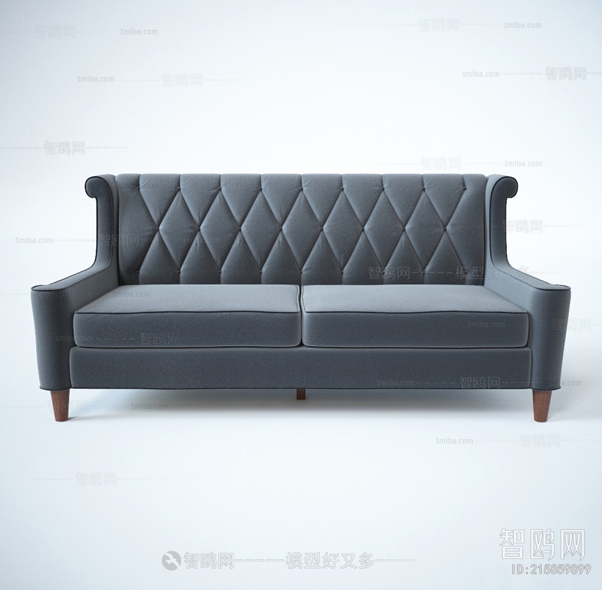 Simple European Style A Sofa For Two