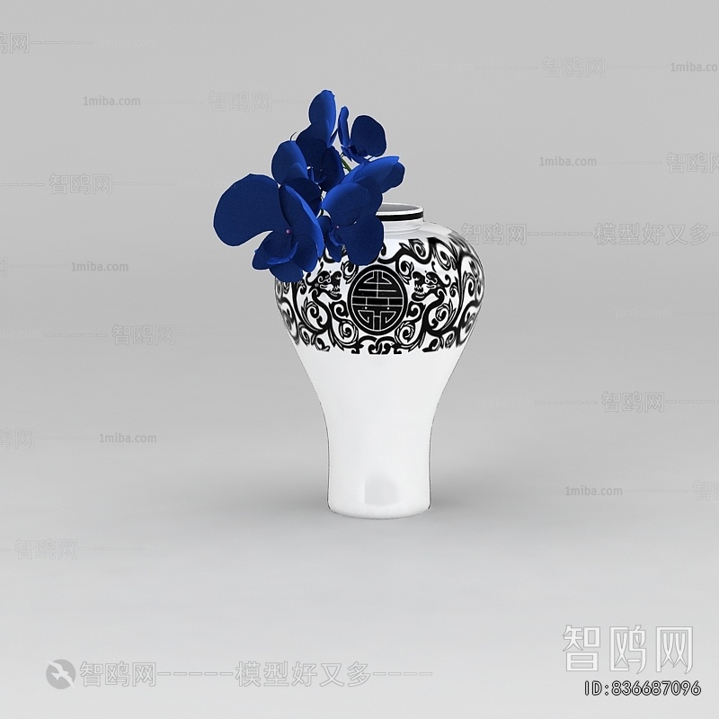 New Chinese Style Flower Arrangement