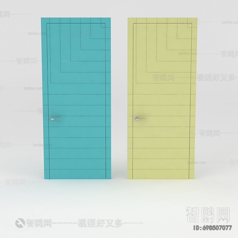 Nordic Style Single Door