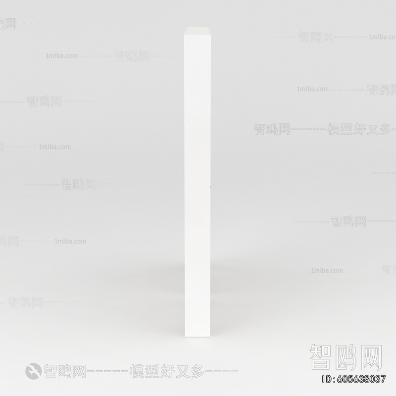 Simple European Style Single Door