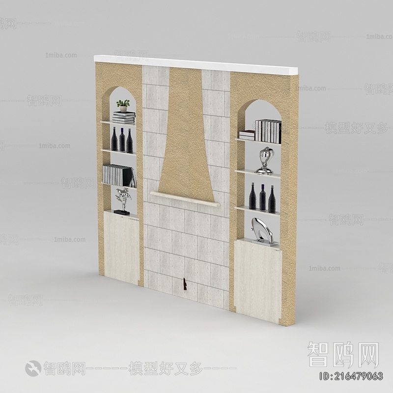 European Style Fireplace