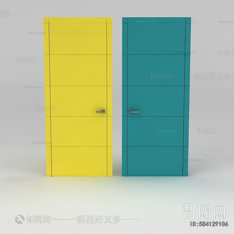 Nordic Style Single Door