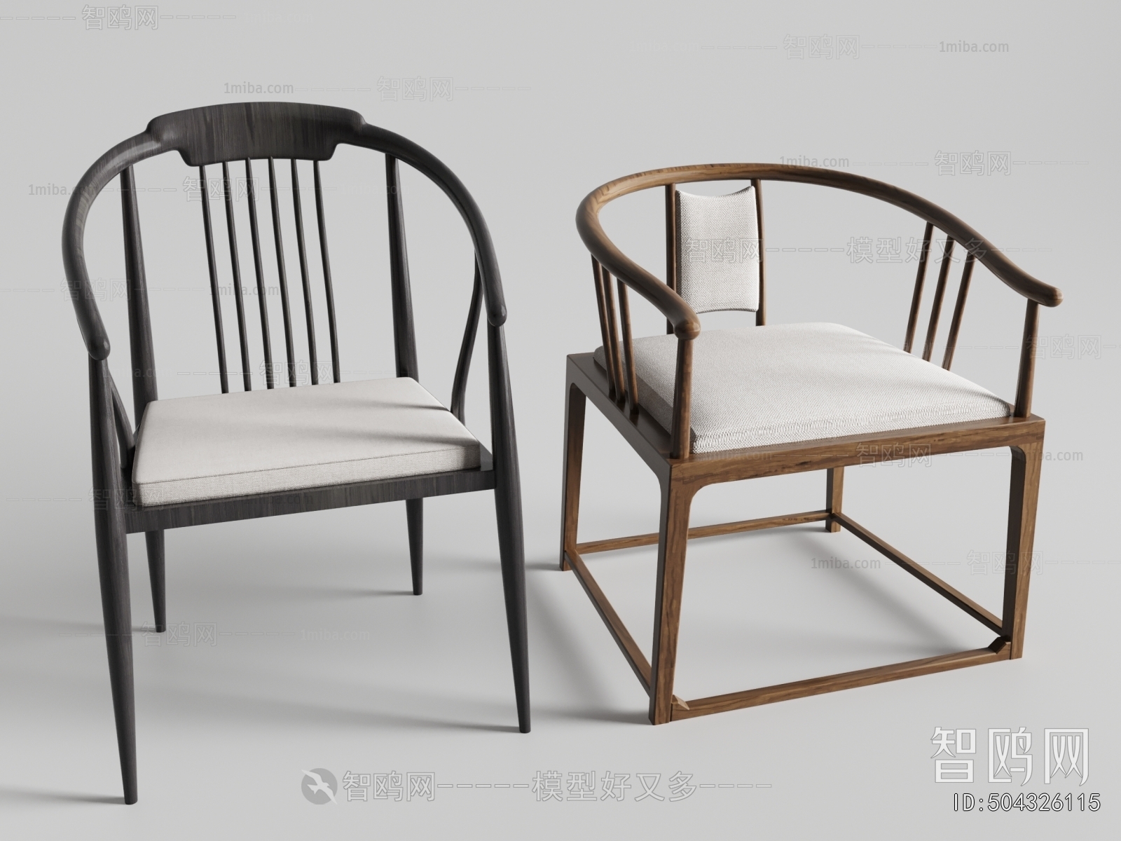 New Chinese Style Single Chair